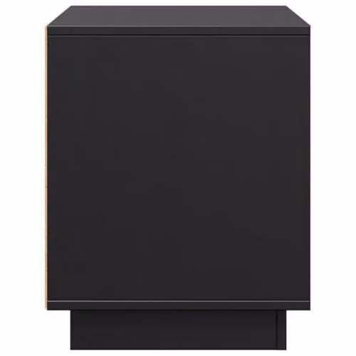 vidaXL Rustic Solid Pine Wood TV Cabinet in Black, W/D/H: 148 x 35 x 74 cm – 5