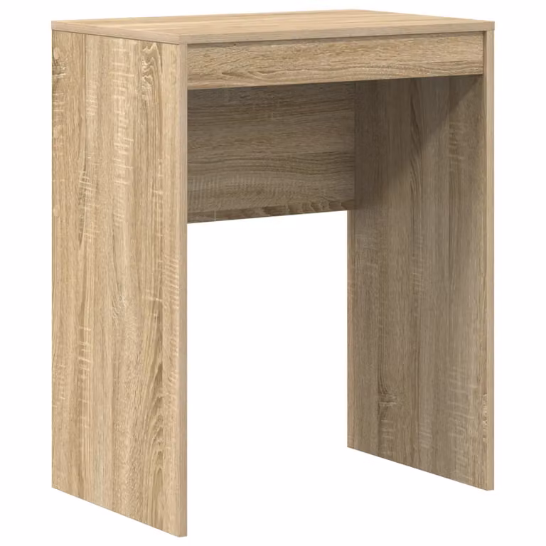 Berkfield Home Computer Desk in Sonoma Oak Brown, W/D/H: 60 x 40 x 76 cm