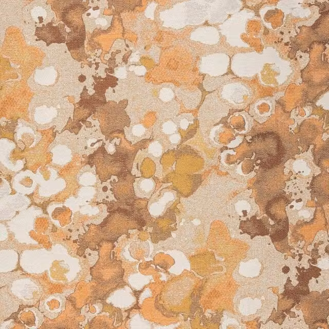 Terrys Laverne Fabric in Burnt Orange