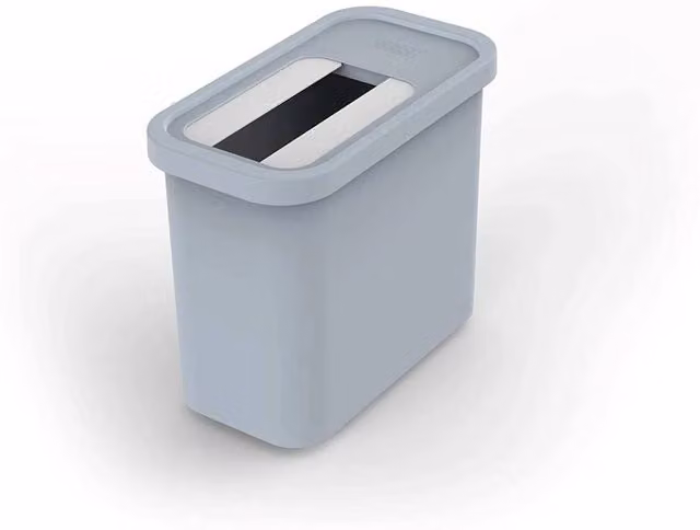 Joseph Joseph Nordara 32L Bin Caddy with Flip Lid in Blue