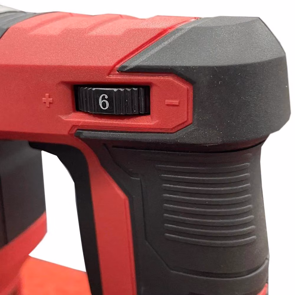 Lumberjack 1050W SDS Rotary Hammer Drill in Red with Accessories – 6