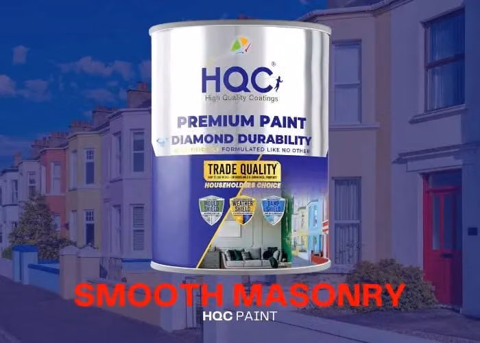 HQC PAINTS Smooth Masonry Paint in Green, 2.5L – 2