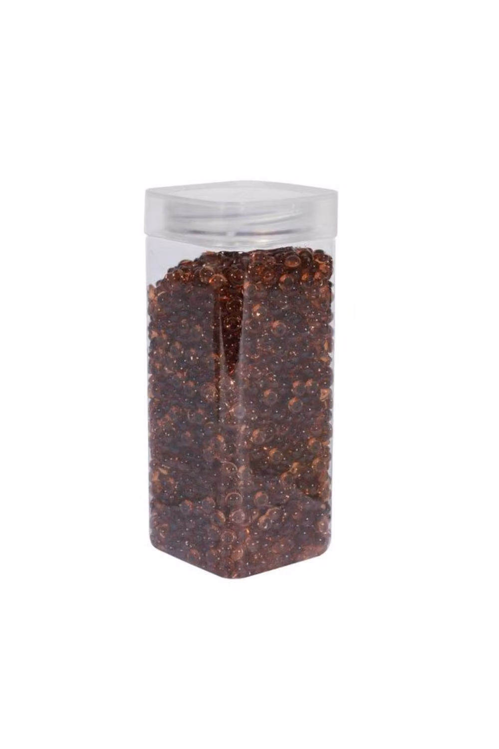 KDMD 7mm Round Amber Plastic Beads, 2 Pack (660g) – 2