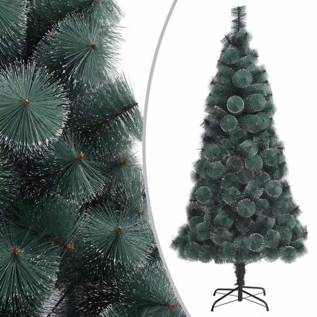 Berkfield Home Artificial Christmas Tree in Green, Height: 120 cm