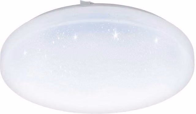 Eglo Frania-S LED Ceiling Light in White with Crystal Effect, Metal and Plastic, Diameter: 33 cm – 2