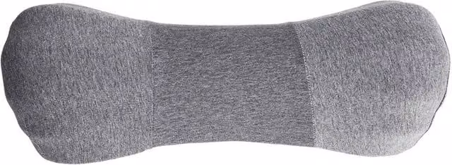 EONLION Grey Memory Foam Wedge Neck Support Pillow for Babies and Cots – 1