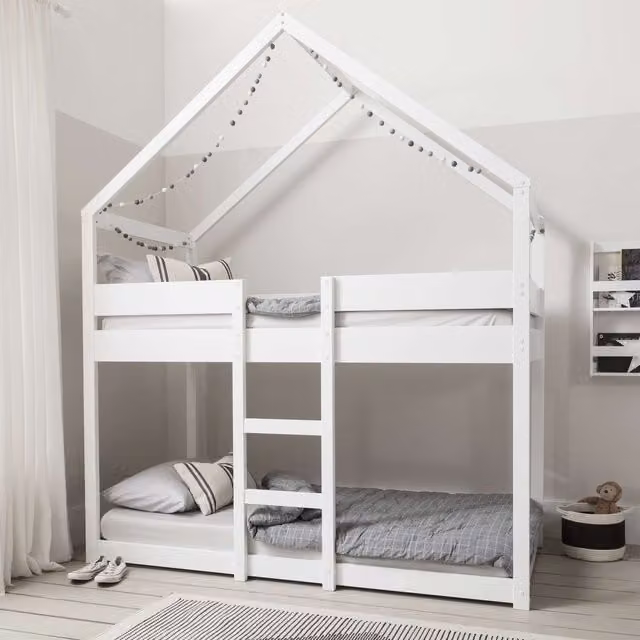 Noa and Nani Sofie Bunk Bed House in White