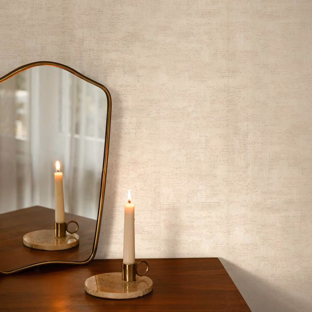 Boutique Luzon Pearl Botanical Vinyl Wallpaper in White, Width: 52 cm – 2