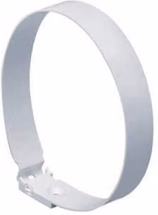 Monsoon White Round Ventilation Duct Connector, 125mm