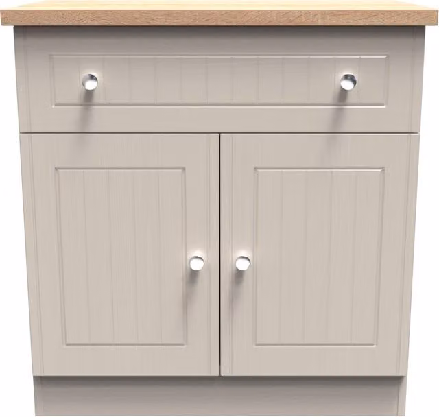 2 U Norton Ready Assembled 1 Drawer 2 Door Sideboard in Beige