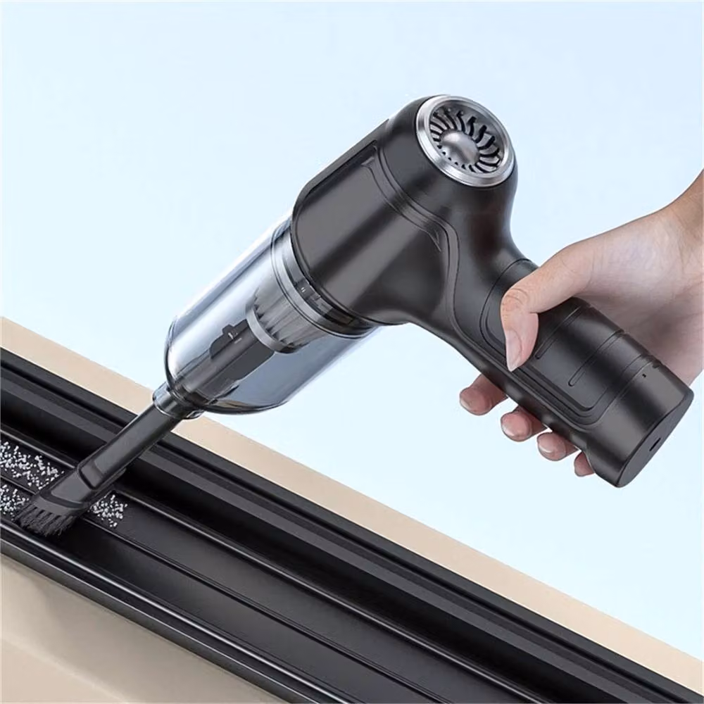 Nordara 95000PA Cordless Handheld Car Vacuum Cleaner with Strong Suction and Blow Function, Black – 3