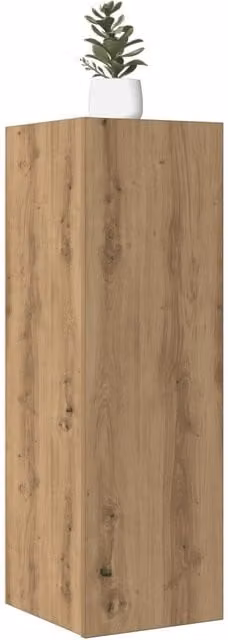 Berkfield Home Artisan Oak TV Cabinets, 2 Piece Set in Brown, W/D/H: 30.5 x 30 x 90 cm – 1