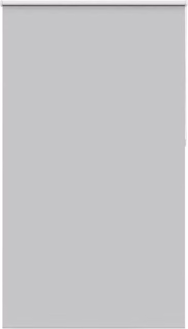 Berkfield Home Blackout Roller Blind in Light Grey, Thermal Insulating Polyester, W: 120 cm, H: 210 cm