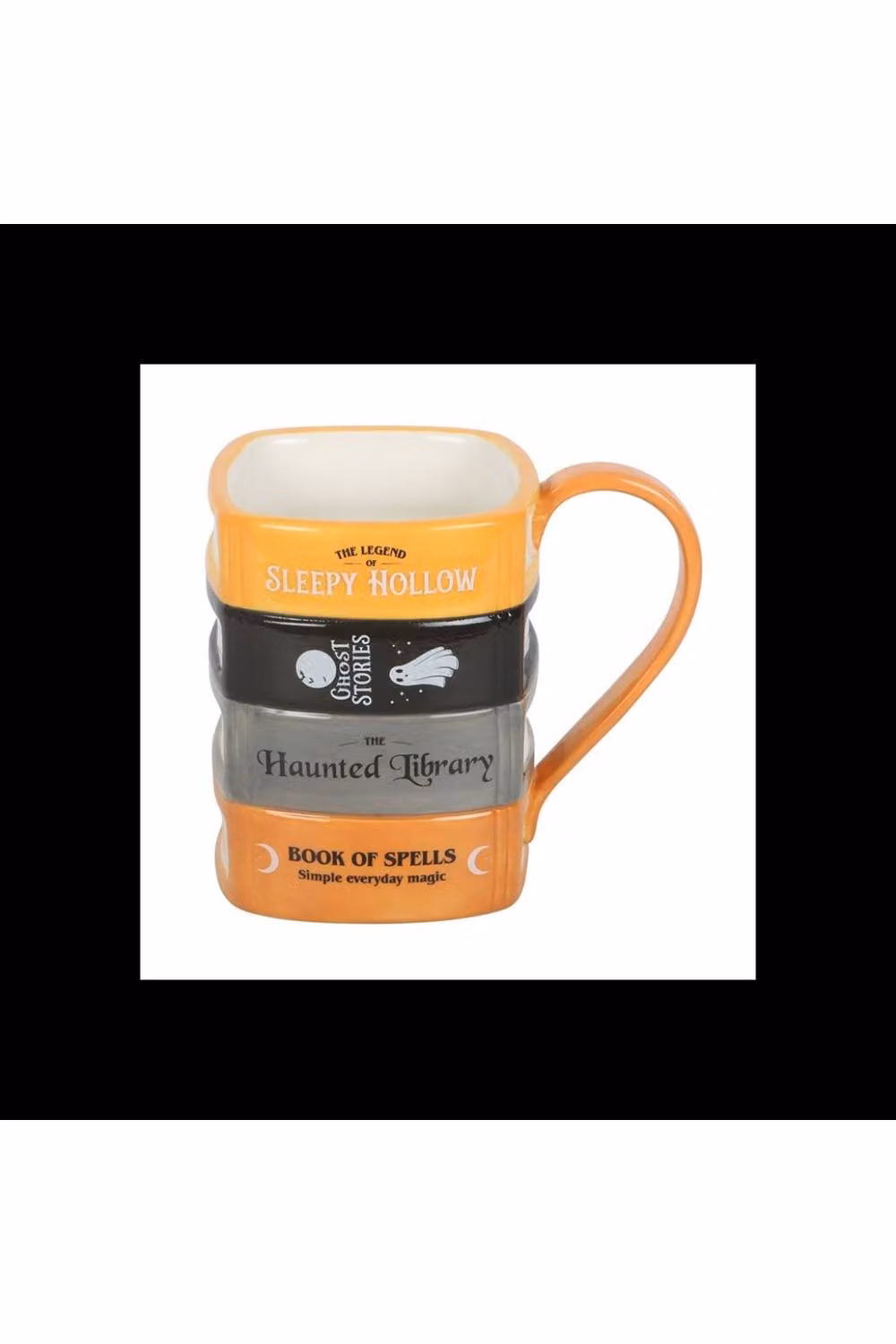 KDMD Haunted Library Book Stack Multicolour Ceramic Mug for Tea or Coffee – 2