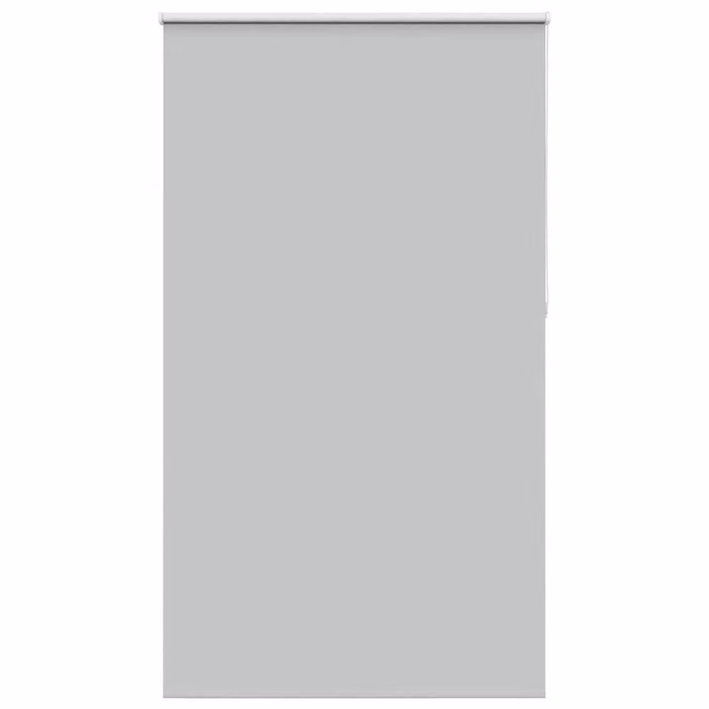 Berkfield Home Thermal Insulating Blackout Roller Blind in Grey, W: 125 cm, H: 175 cm