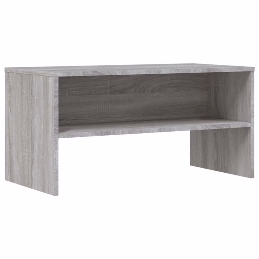 Berkfield Home Grey Sonoma TV Cabinet in Matt Engineered Wood W/D/H: 80 x 40 x 40 cm – 2