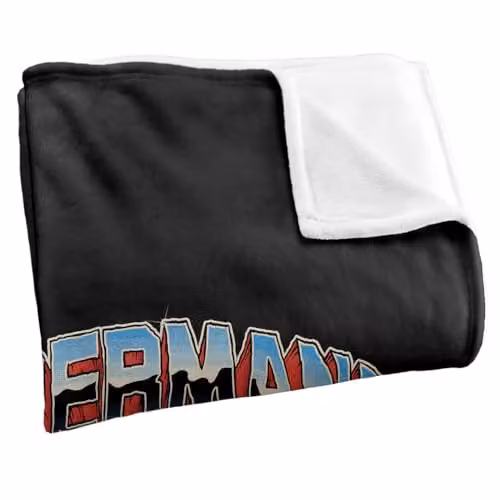 Warner Bros. Superman Rock Band Silky Touch Super Soft Fleece Throw Blanket, Multicolour, W: 91.44 cm x D: 91.44 cm – 2