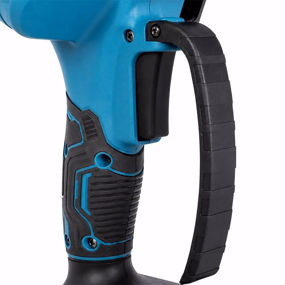 Traderight Cordless Mini Chainsaw with 6 and 8 Inch Dual Bars in Black and Blue – 5
