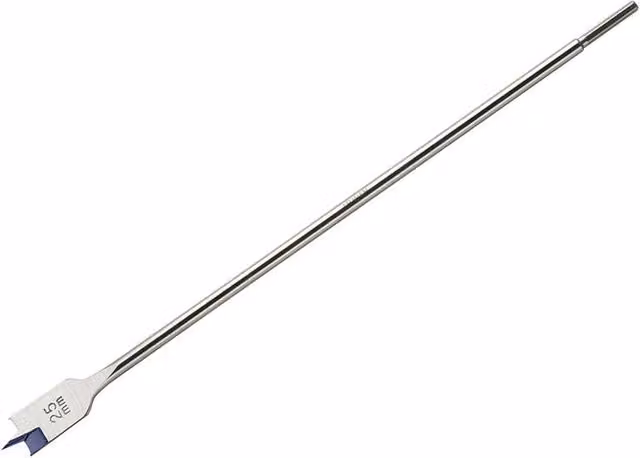 IRWIN Blue Groove 4X Long Flat Auger Bit, Silver, Diameter: 20 mm, Length: 400 mm