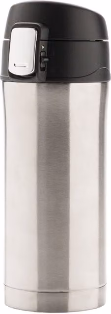 XD Design Stainless Steel Double Walled Mug in Silver, 300 ml
