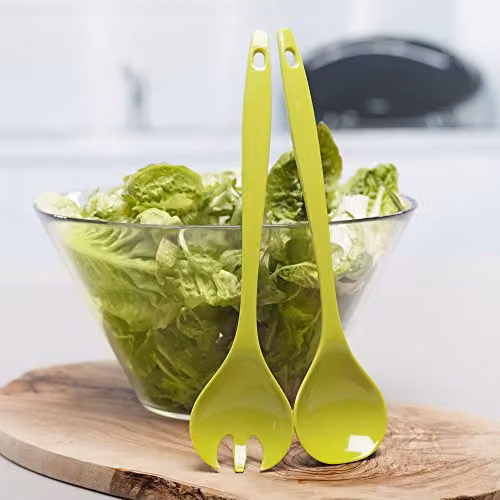 Zeal Melamine Salad Serving Spoon Set of 2 in Green – 2