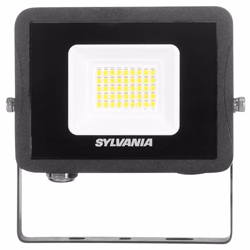 SYLVANIA SylFlood 26W LED Outdoor Floodlight, 3000 Lumens, IP65 Security Light in Black – 2
