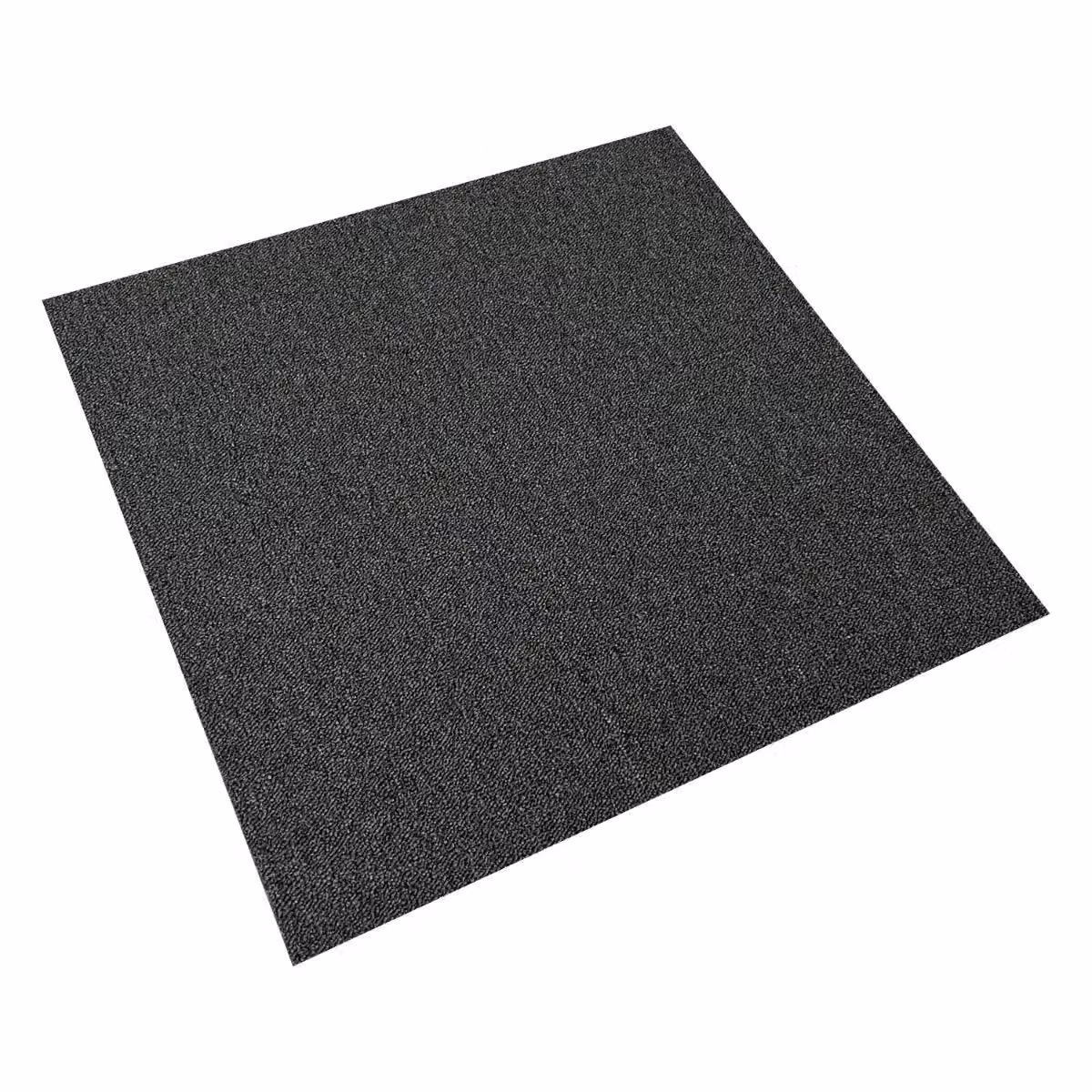 MonsterShop 20 x Charcoal Black Carpet Tiles, 5m2, W/D: 50 x 50 cm – 2