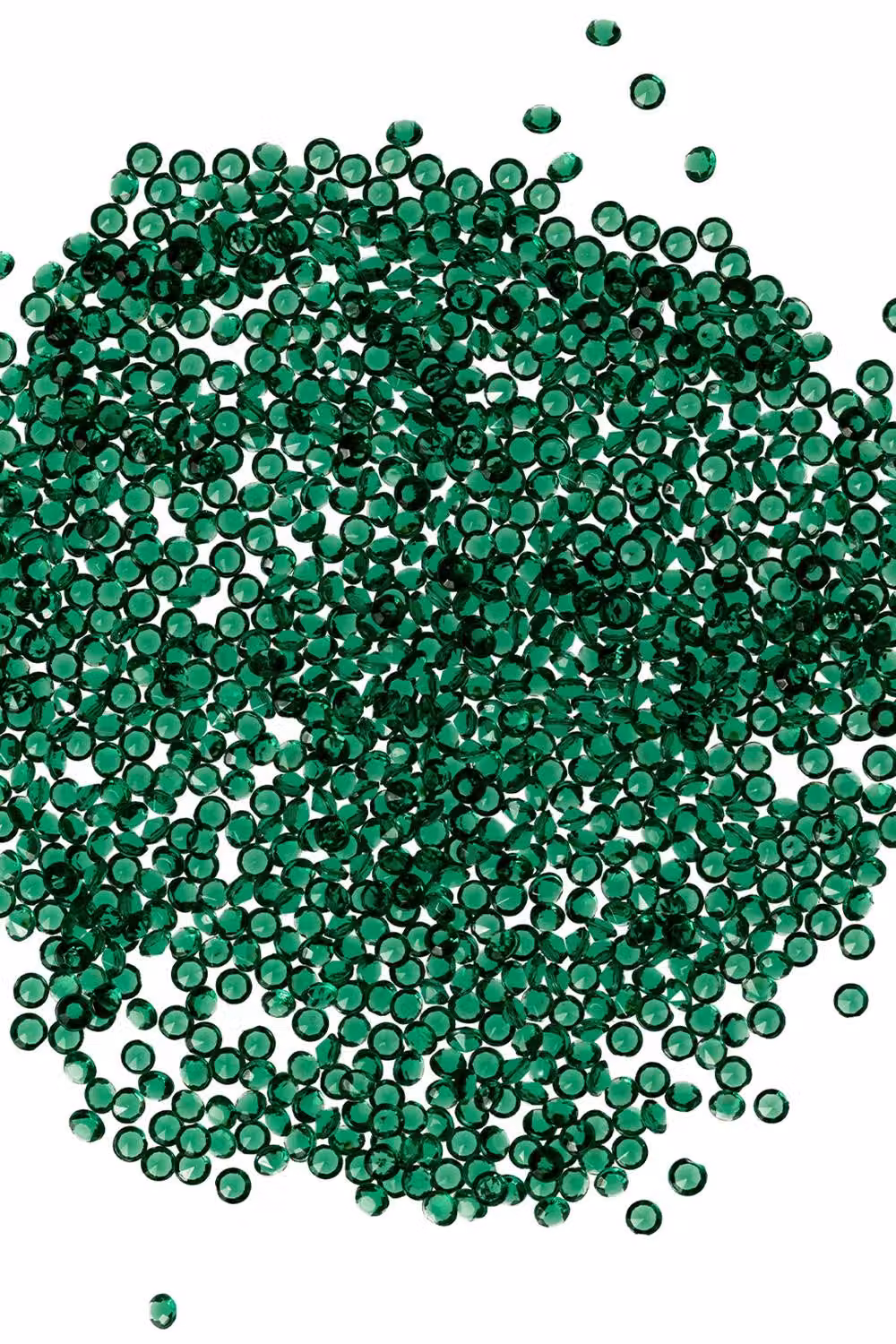 Neel Blue Acrylic Rhinestone Table Confetti Scatters, 4000 Pieces in Emerald and Blue – 2