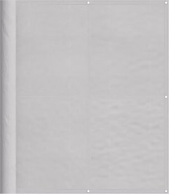 Berkfield Home Balcony Cover, Light Grey, W: 500 cm, H: 120 cm – 1