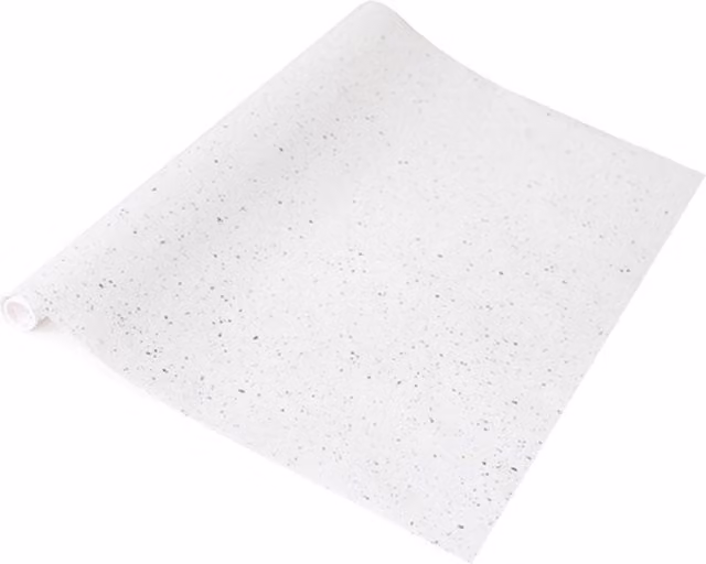 dc fix White Granite Quartz Self Adhesive Vinyl Wrap for Worktops, White, 10 m