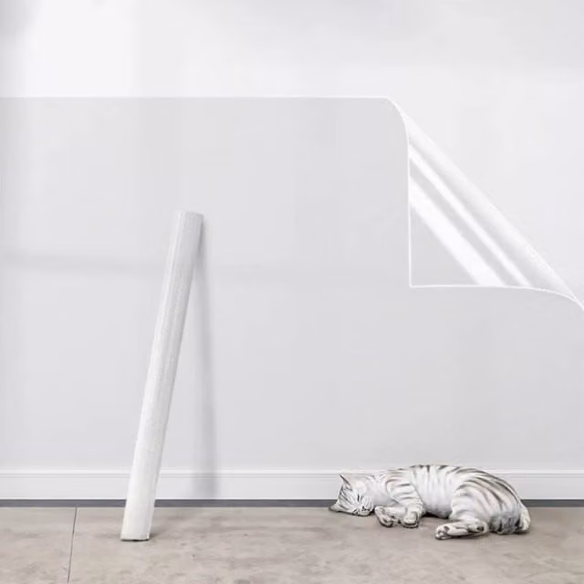 PAWNORA Clear Wall Protector Film, Transparent, W: 45 cm, L: 5 m – 1