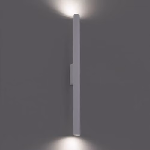 Sollux Lighting Modern LED Metal Wall Lamp in White, W/D/H: 50 x 2.5 x 5 cm – 2