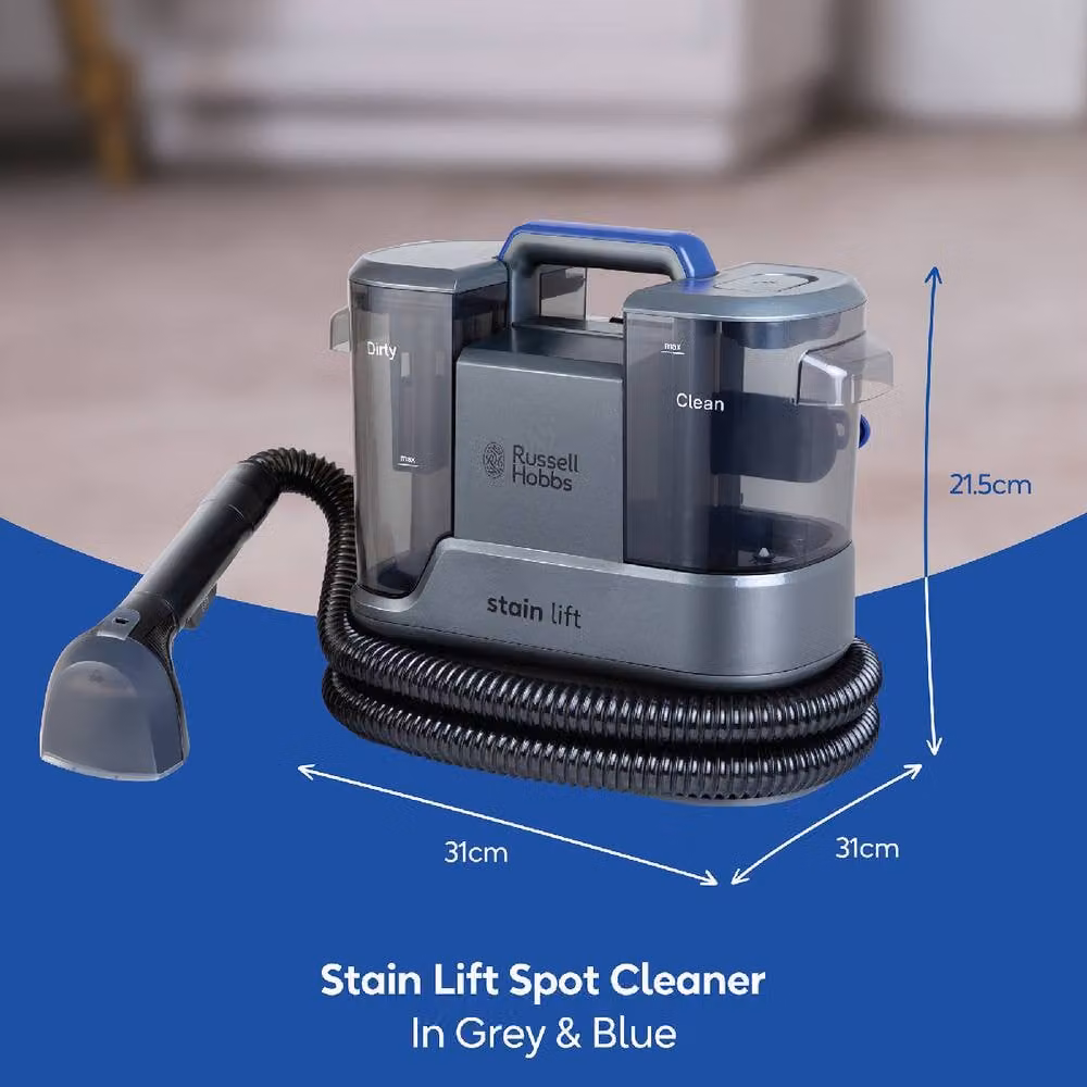 Russell Hobbs Stain Lift Spot Cleaner with Accessories RHSC8001 in Grey – 2