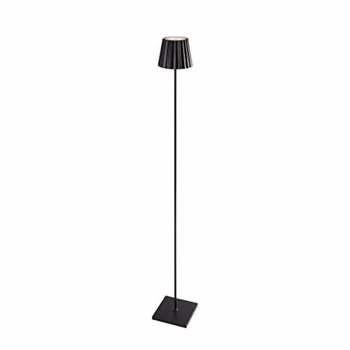 Mantra Iluminación Netlighting K2 LED Outdoor Floor Lamp, Black, H 120 cm x W 15 cm x D 15 cm – 1