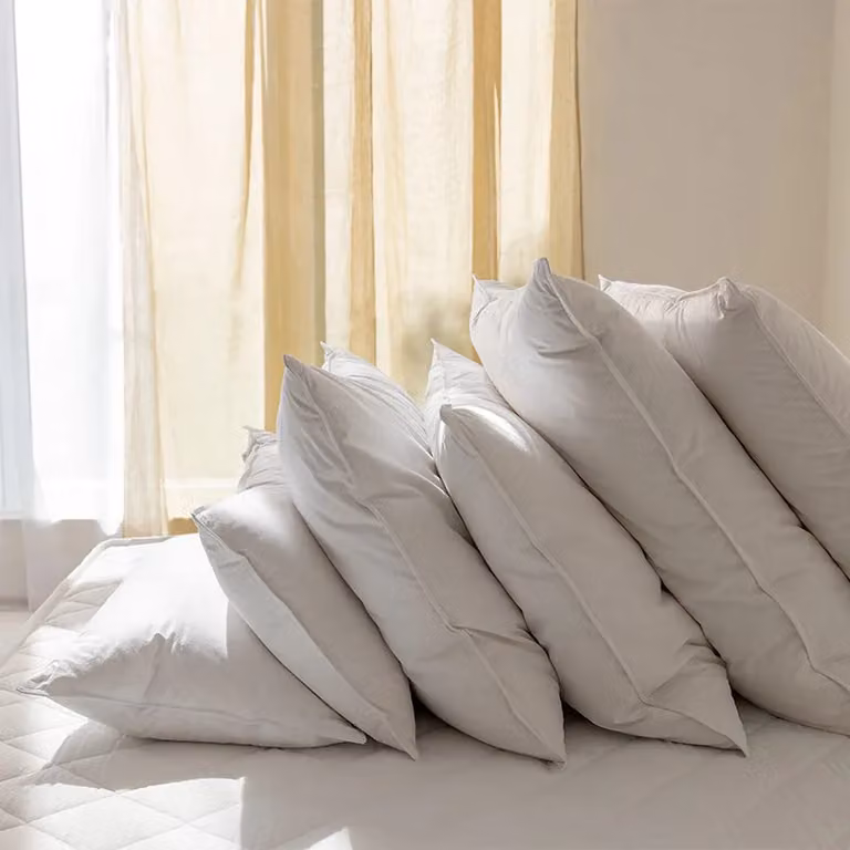 Surrey White Allergy Friendly Duck Down and Feather Kingsize Pillow