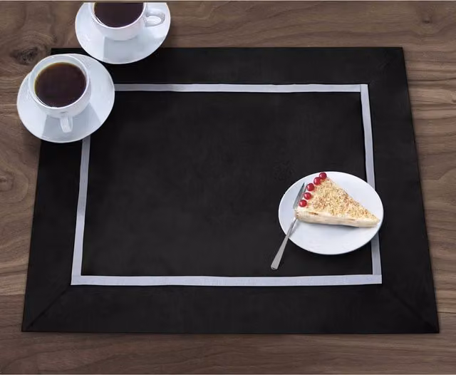 Intimates Kensington Collection Contemporary Dining Table in Black, W: 45 cm, D: 33 cm