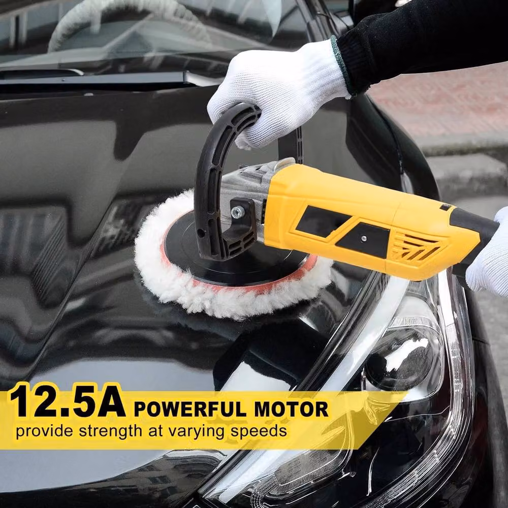 Nordara Variable 7 Speed Electric Car Polisher Sander in Yellow – 4