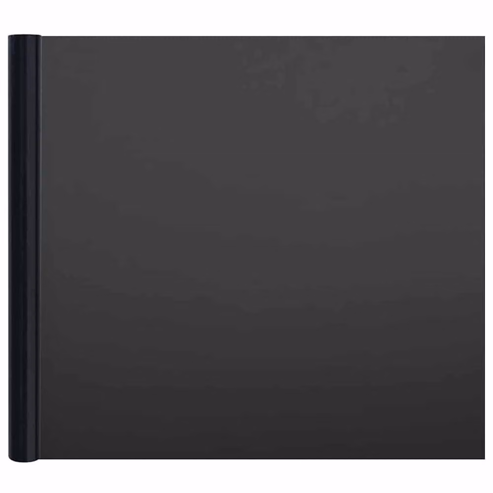 Berkfield Home Static Frosted Black PVC Window Films, 3 Pack – 2