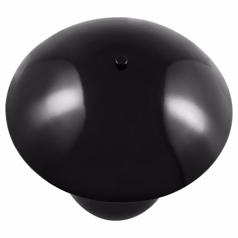 Wyld and Coco Mushroom Table Lamp in Black Metal, Height: 30 cm – 4