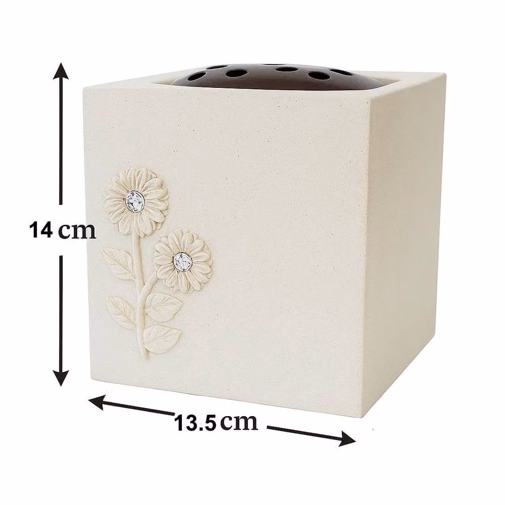 David Fischhoff Memorial Special Grandad Sunflower Rose Bowl in Beige – 2