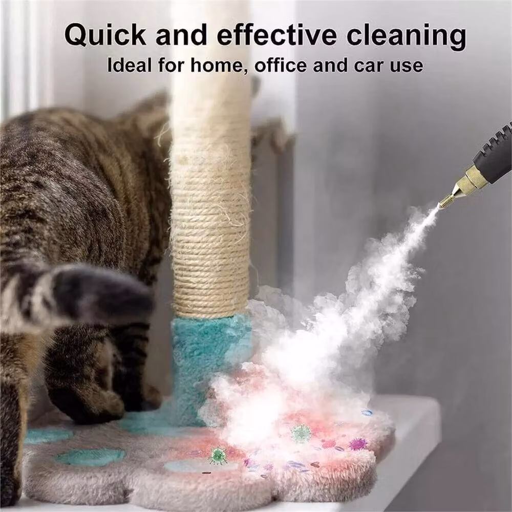 NESTLUNE 3800W Portable Handheld Steam Cleaner in Orange – 5