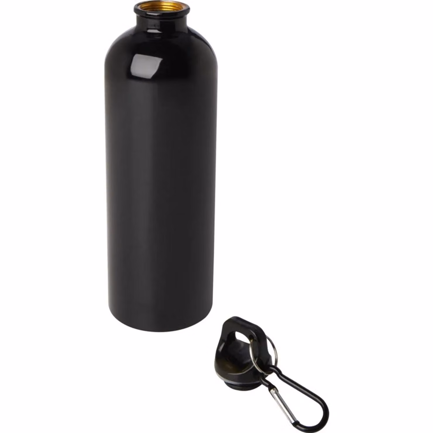 Floso Oregon Stainless Steel Single Wall Water Bottle, 750ml, Black – 2