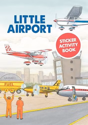 Dover Little Airport Sticker Activity Book for Children