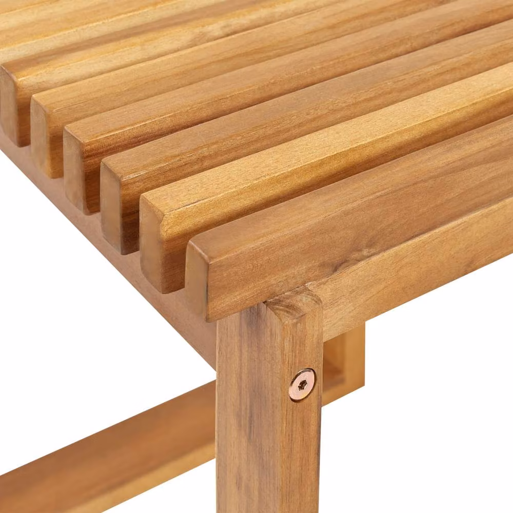 Wyld and Coco Acacia Bistro Table, Brown, W/D: 40 x 40 cm – 2