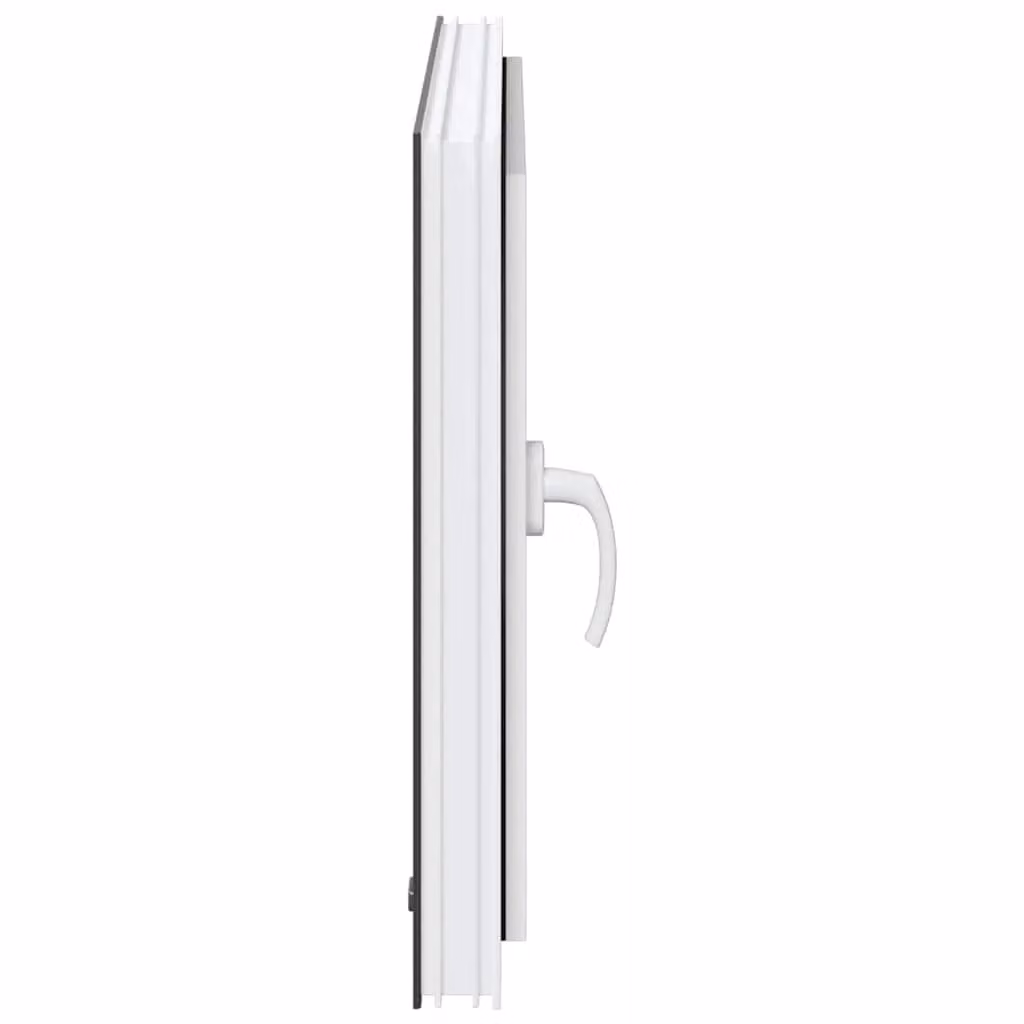 Berkfield Home RISOR Anthracite Tilt and Turn Basement Window, W: 80 cm, H: 70 cm