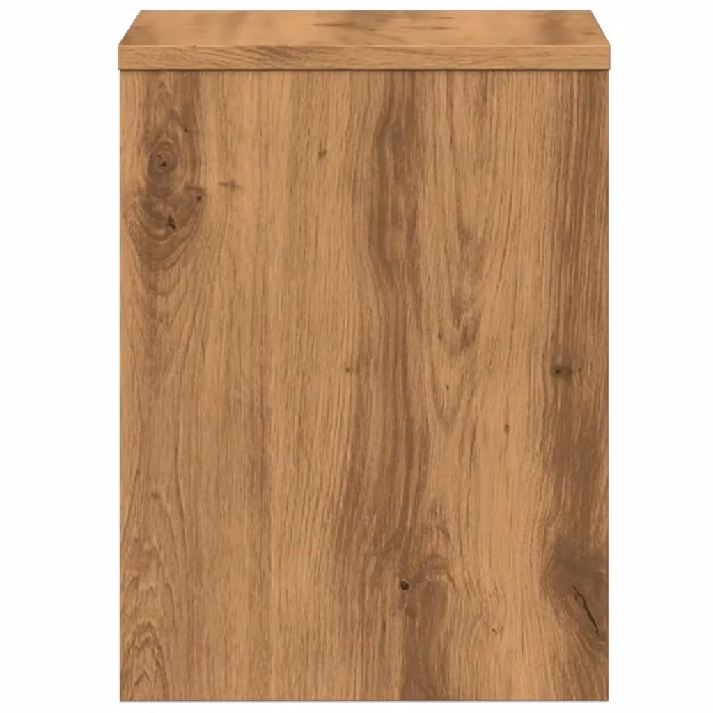 Berkfield Home Artisan Oak Bedside Cabinet in Brown, W/D/H: 40 x 30 x 40 cm – 6