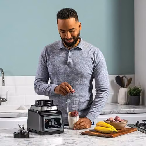 Ninja 2-in-1 Blender and Smoothie Maker BN750UK in Grey – 4