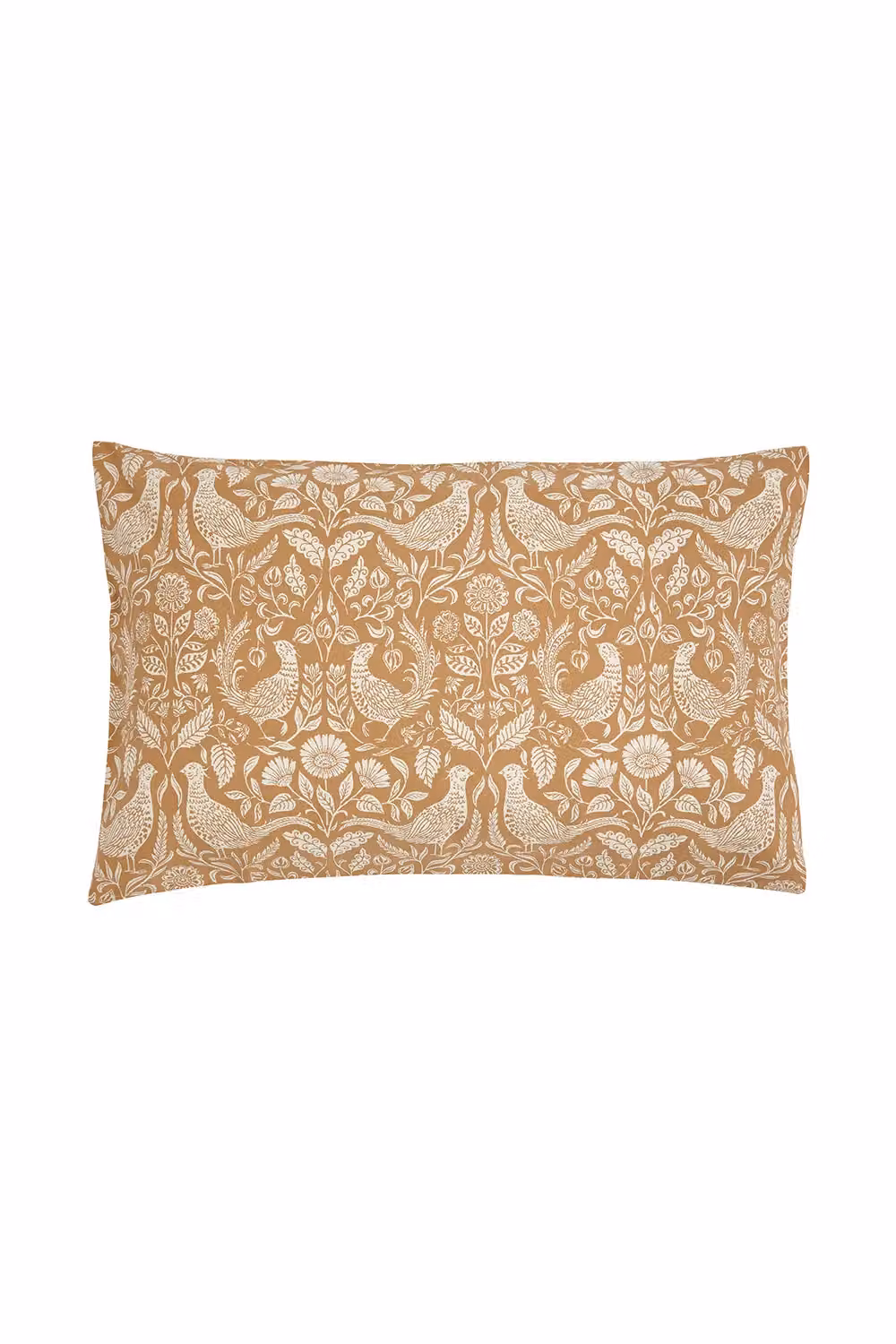 Helena Springfield Pheasants Cotton Duvet Cover and Pillowcase Set, Copper, W/D/H: 140 x 200 cm and 90 x 200 cm – 2