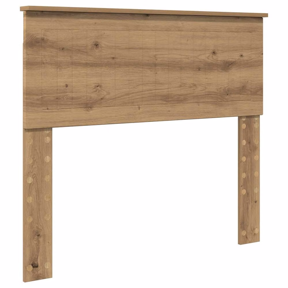 Berkfield Home Artisan Oak Bed Frame in Brown, W/D/H: 100 x 200 cm – 3