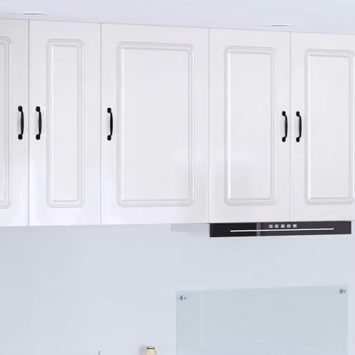 vidaXL Kalmar Dishwasher Panel High Gloss White W/D/H: 50 x 31 x 80 cm